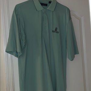 Ritz Carlton Grand Cayman large mens polo shirt.